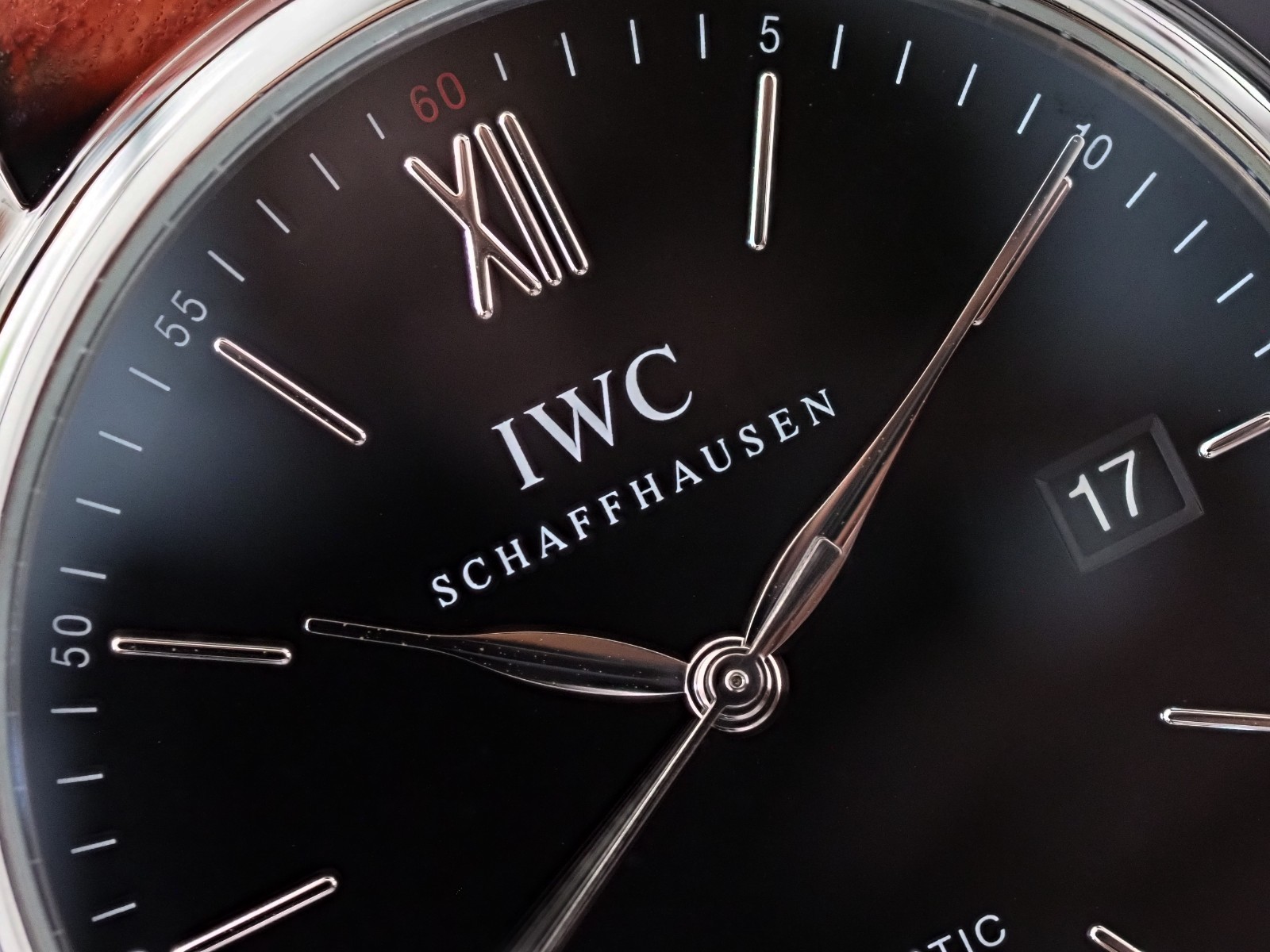 IWC Portofino Automatic 40mm IWC356502 Black Dial Manual Card 2016