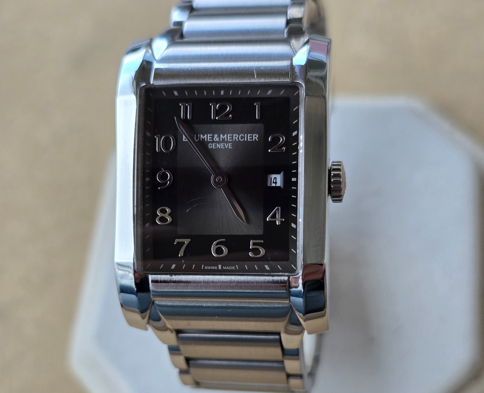Baume & Mercier “Hampton” SS watch, in great condition