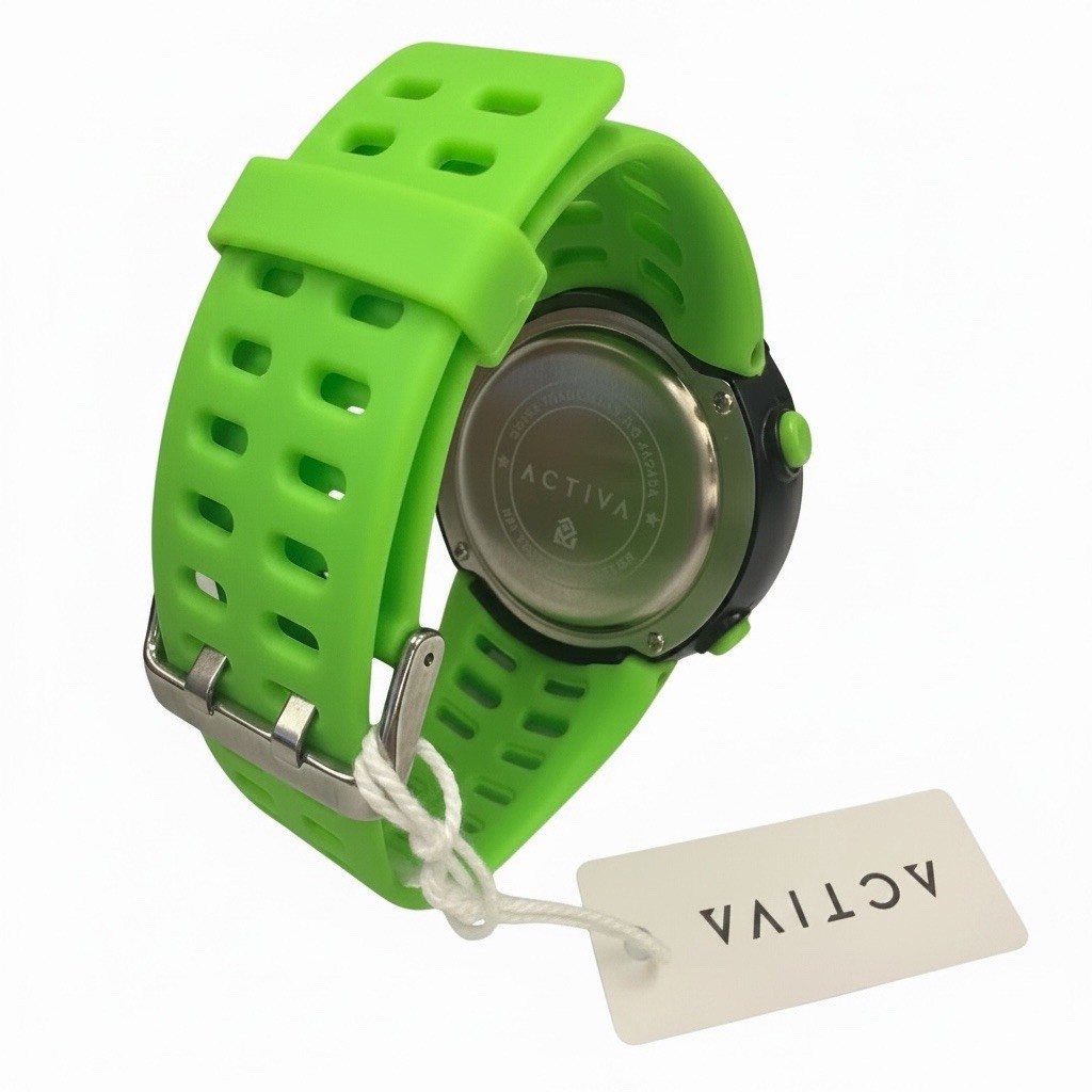 Activa x Invicta Digital Essentials Mens Watch 50mm Green Sports ACW1915-005 New