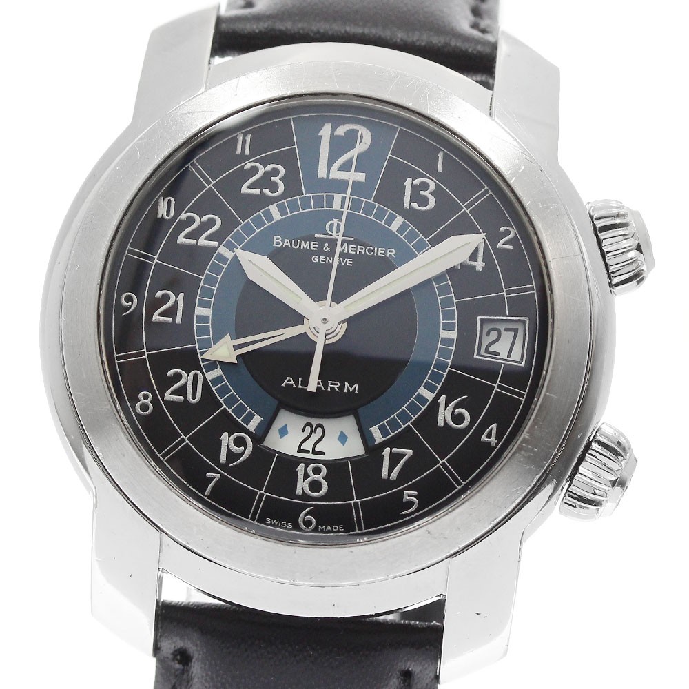 Baume & Mercier Cape Land 65322 Alarm GMT black Dial Automatic Men’s_960301