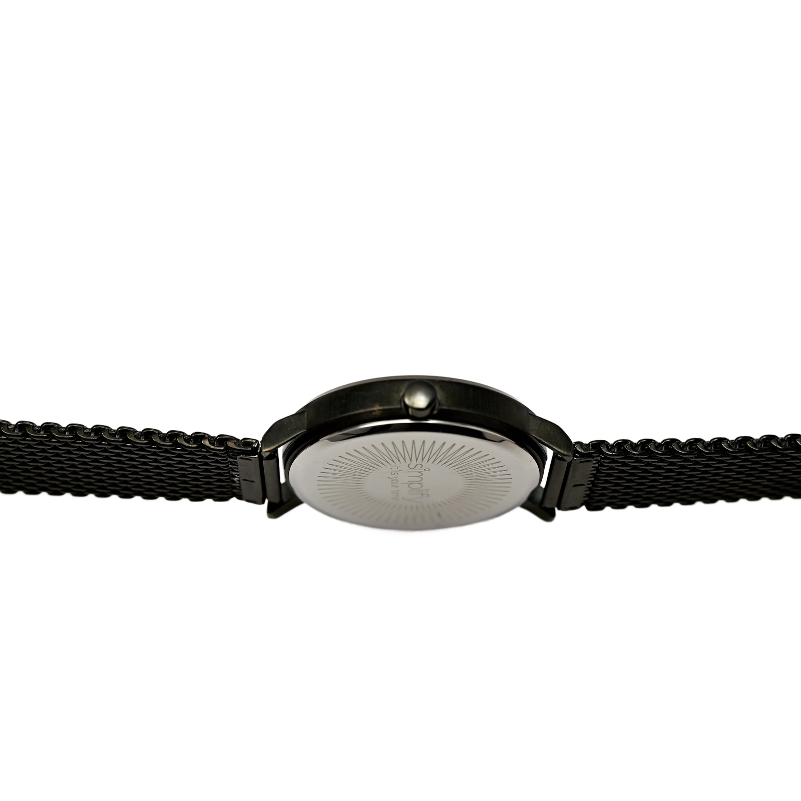 Simplify Wrist Watch 41mm SIM3207 Orange and Black Ion Plated Case