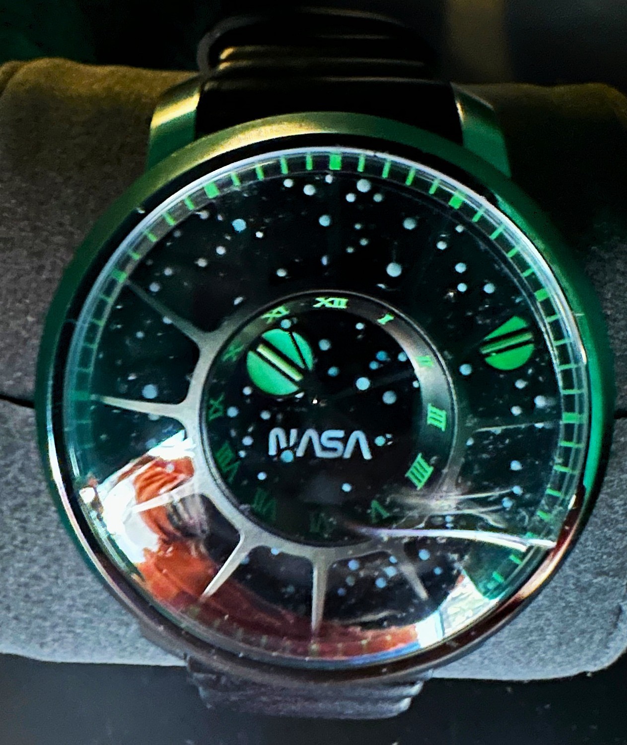 New Xeric NASA Trappist-1 Apollo 11 Limited Edition Automatic Watch, Black dial