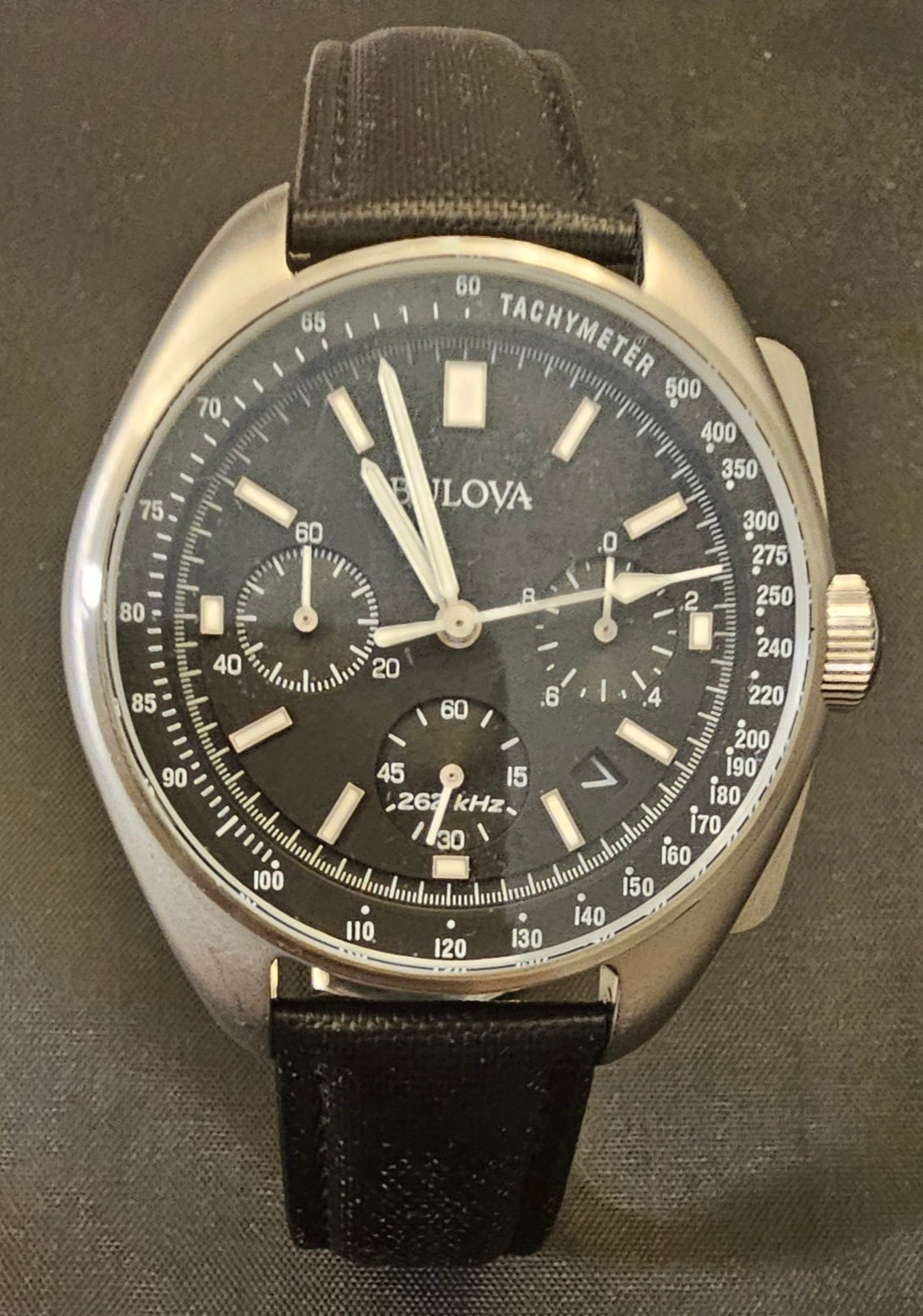Bulova 96B251 Lunar Pilot Apollo 15 Special Edition Chronograph 262kHz Full Set