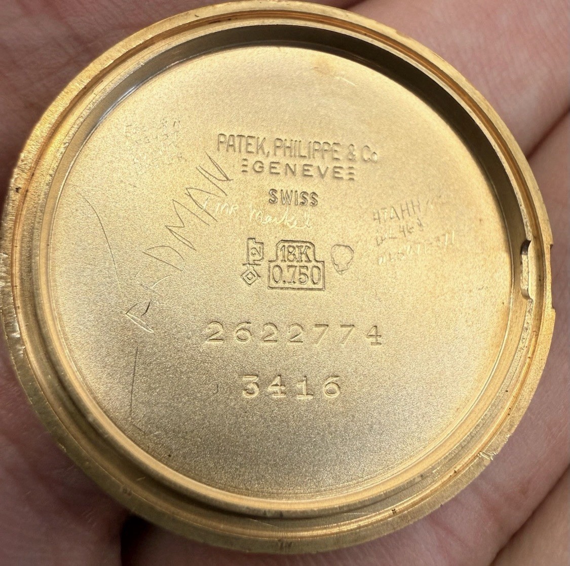 Patek Philippe Calatrava 18k Gold Ref. 3416. Awesome VTG!