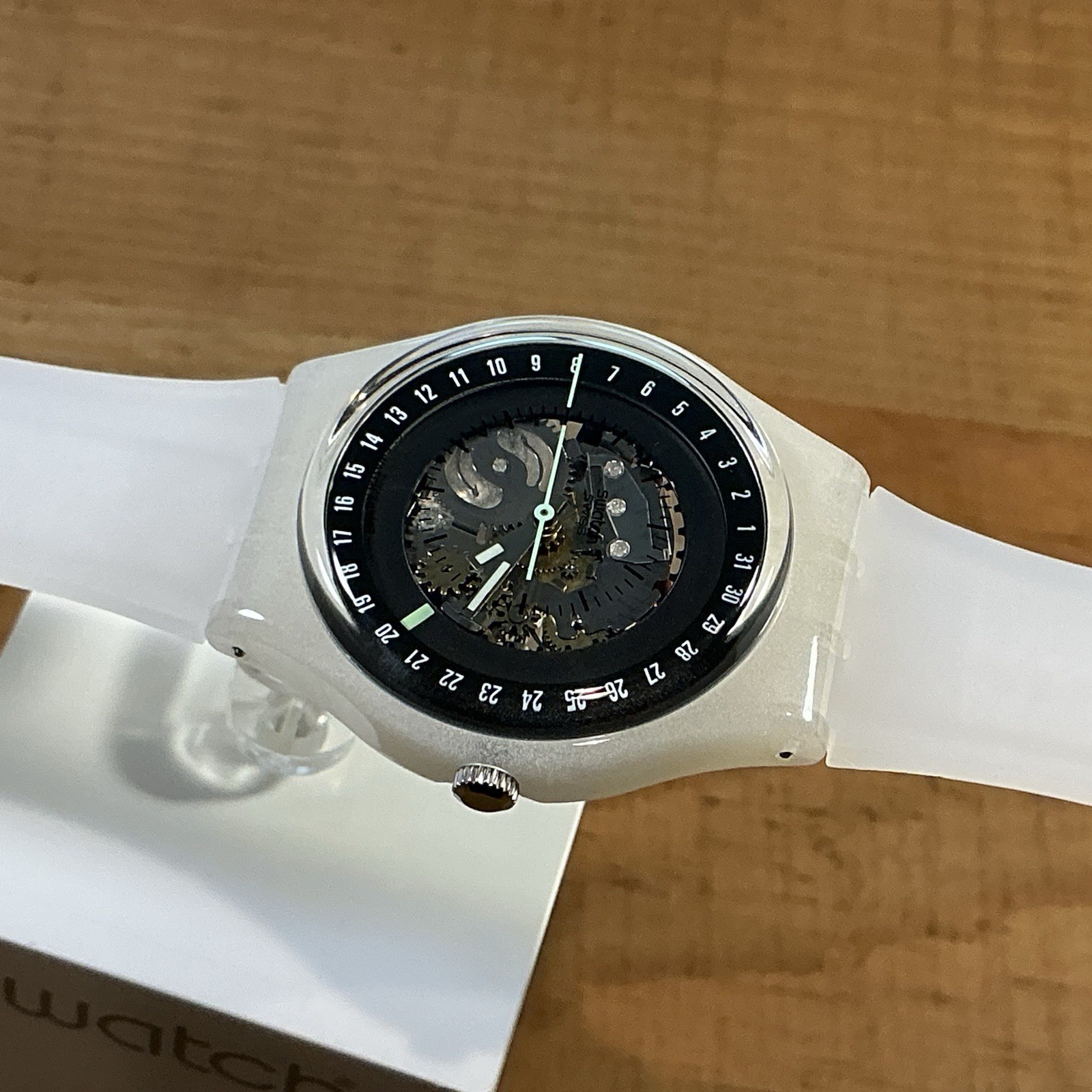 See Through – Skeleton – Semi Transparent – MINT – HTF [ 34mm ]