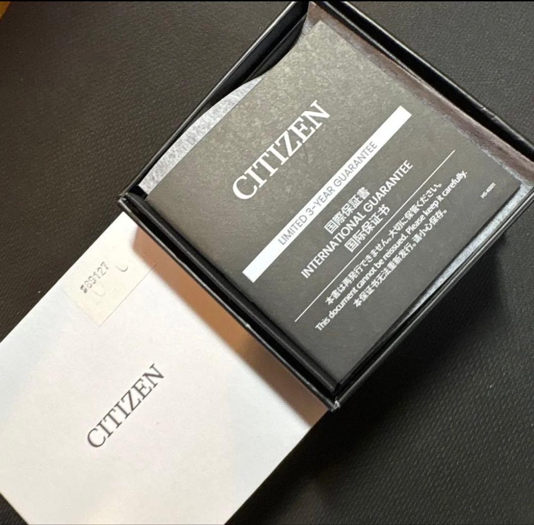 New Citizen Attesa Eco Drive Titanium Band CB0210 54A