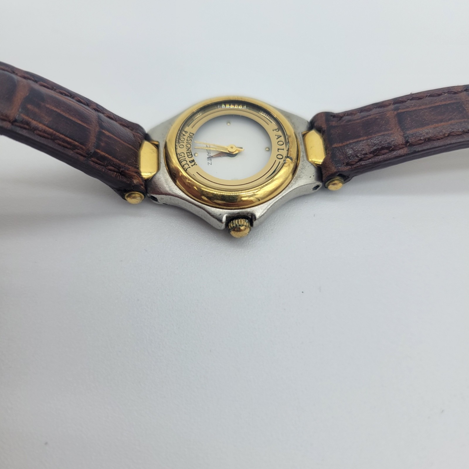 Paolo Gucci Watch NOT WORKING with Leather Straps