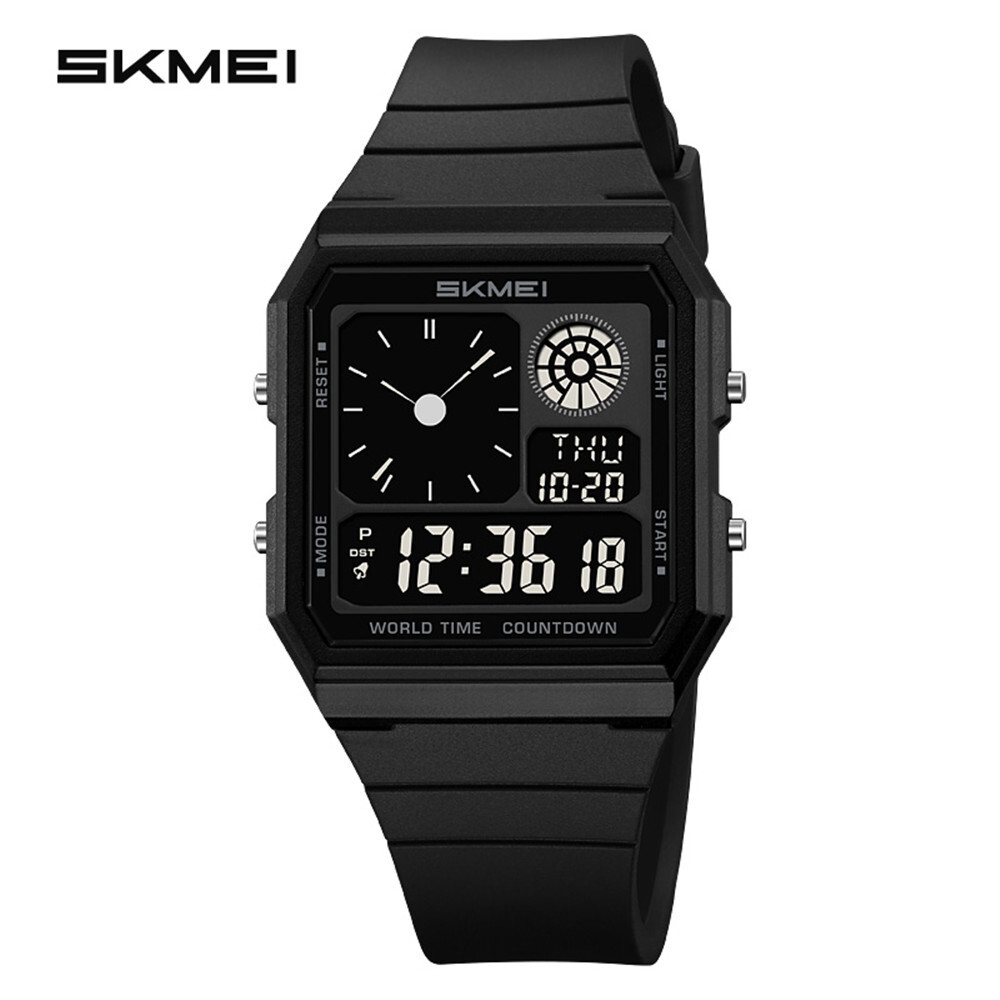 SKMEI Men Watch Fashion Student Outdoor Sport Watch Digital Quartz Wristwatch