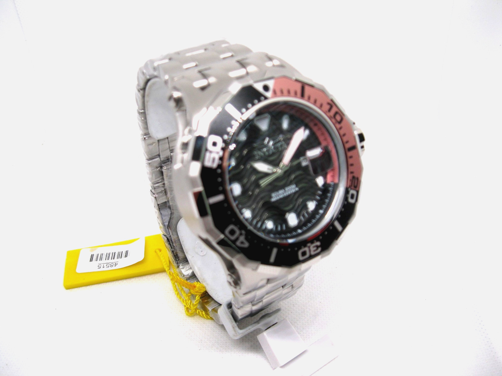 Invicta Pro Diver Wave Scuba Miami Edition Men’s 52mm 200M Quartz Watch- 48515