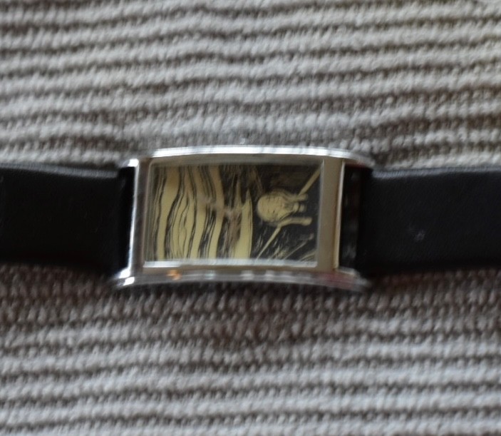 Vintage ACME Studio EDVARD MUNCH “The Scream” or “The Cry” Quartz Wrist Watch