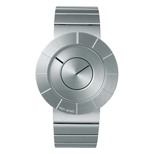 ISSEY MIYAKE TO Tio Yoshioka Tokujin design NY0N001 Silver Men Watch New in Box