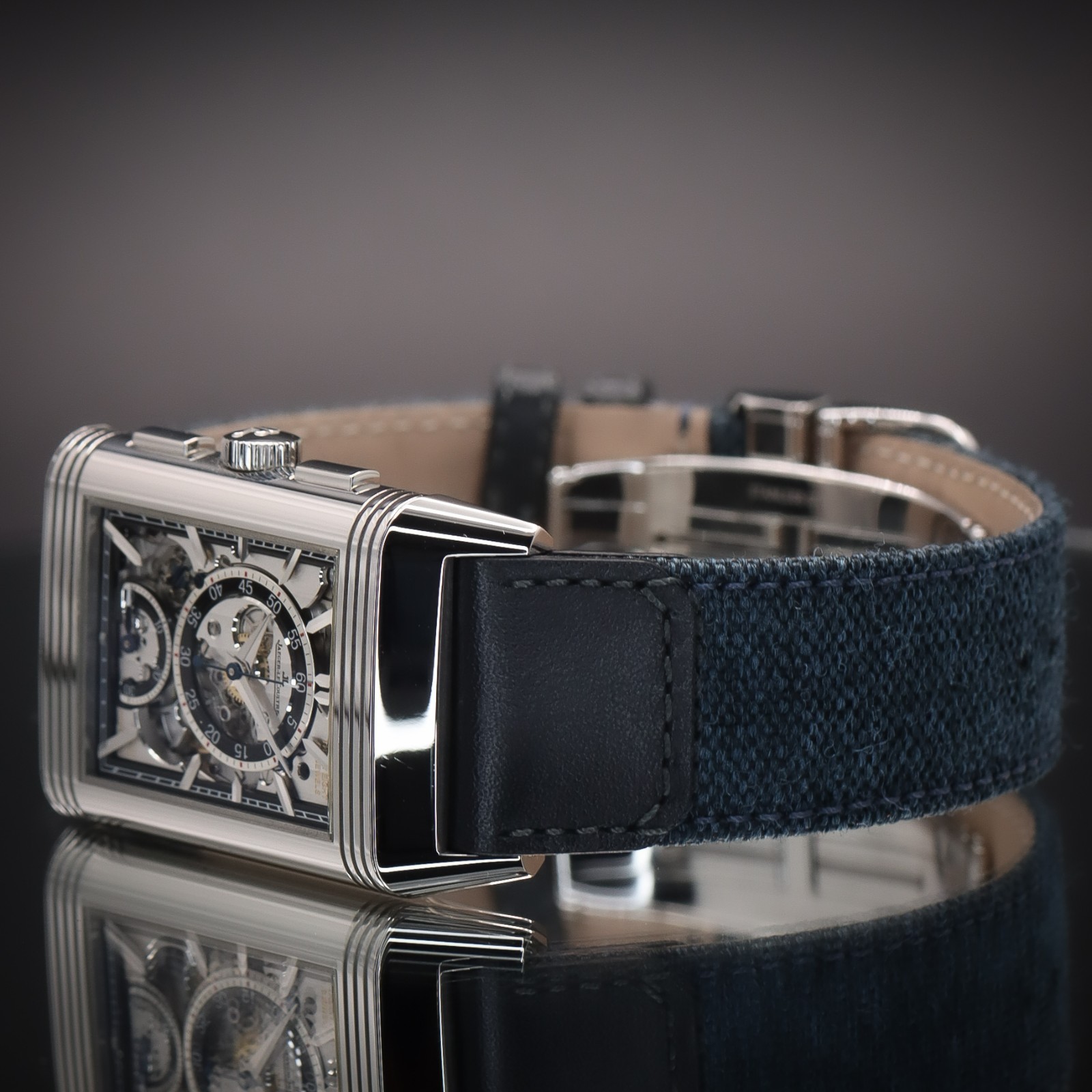 JAEGER-LECOULTRE Reverso Tribute Chronograph | Stainless Steel | Ref. Q389848J