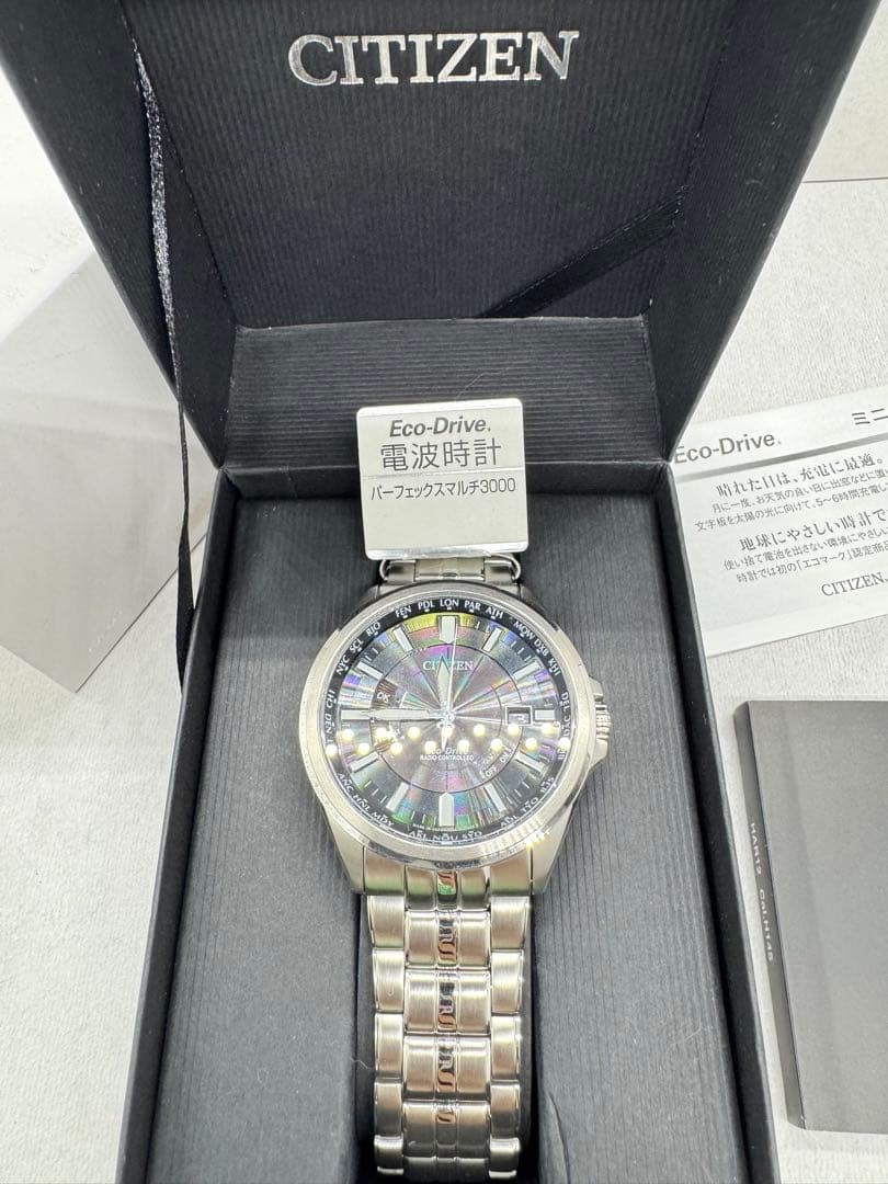 CITIZEN Eco Drive Perpex Multi 3000