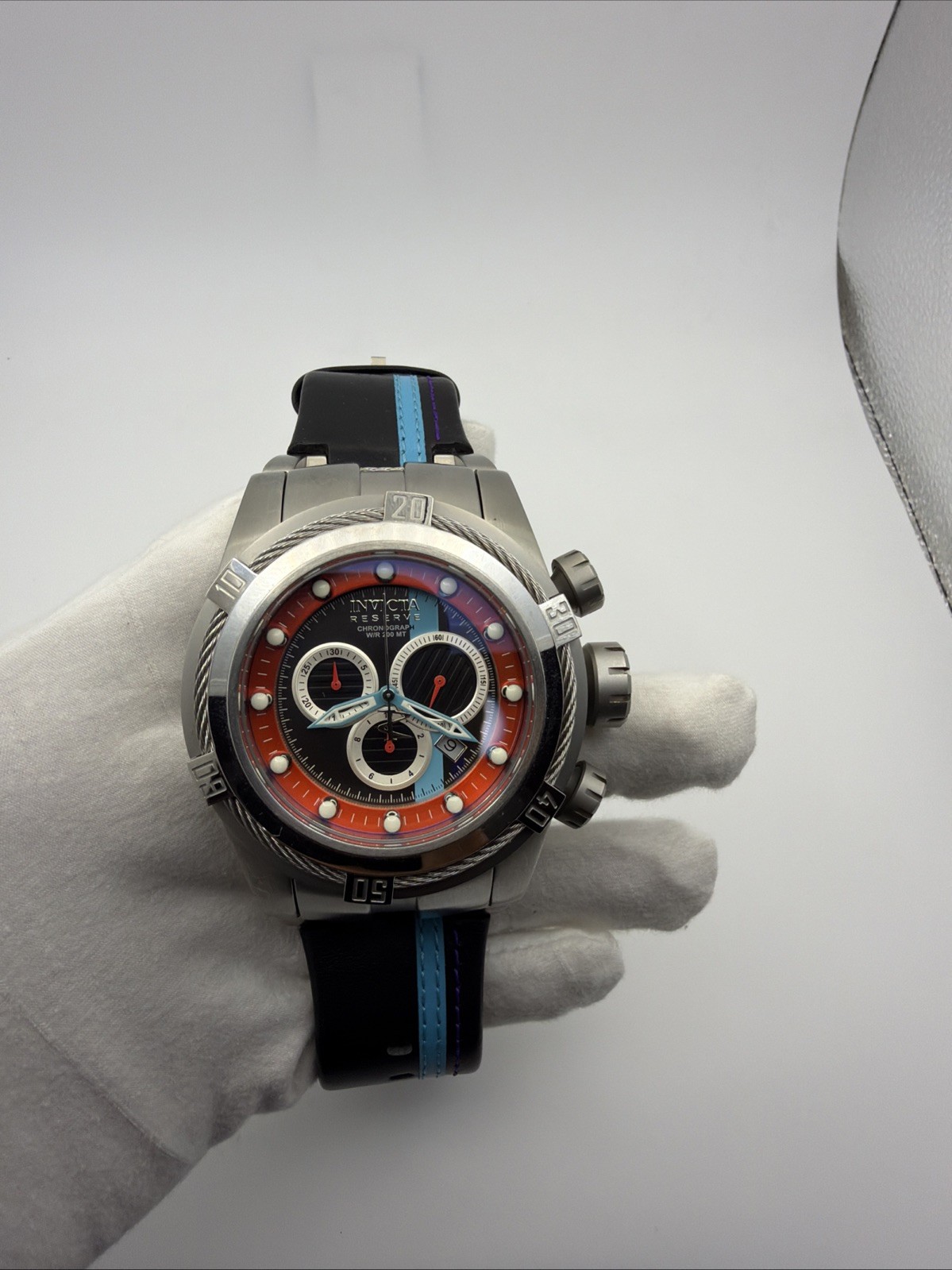Invicta Reserve Bolt Zeus Race Team Swiss Ronda 5040.D Caliber Men’s Watch 26471