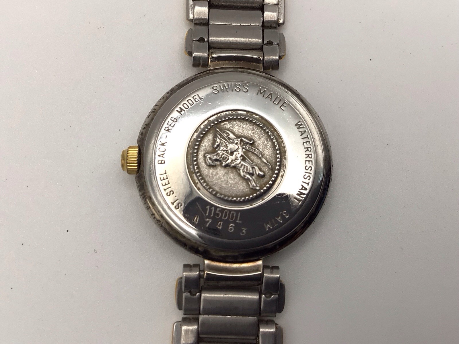 Burberry 11500L Nova Check Dial Ladies Watch Swiss Made Vintage Style