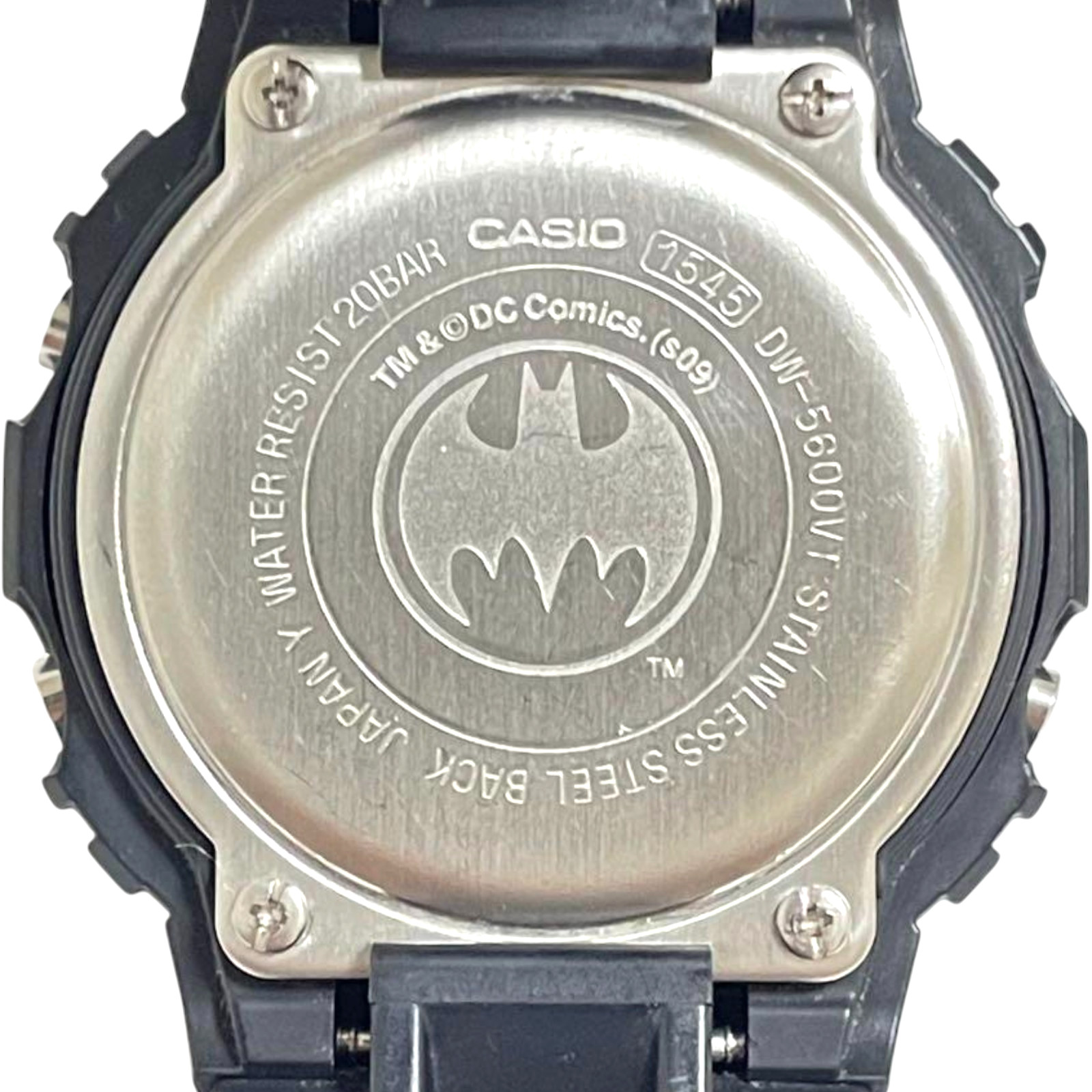 Casio G-SHOCK Batman DW5600VT Limited Edition 1000pcs Rare Digital Watch Japan
