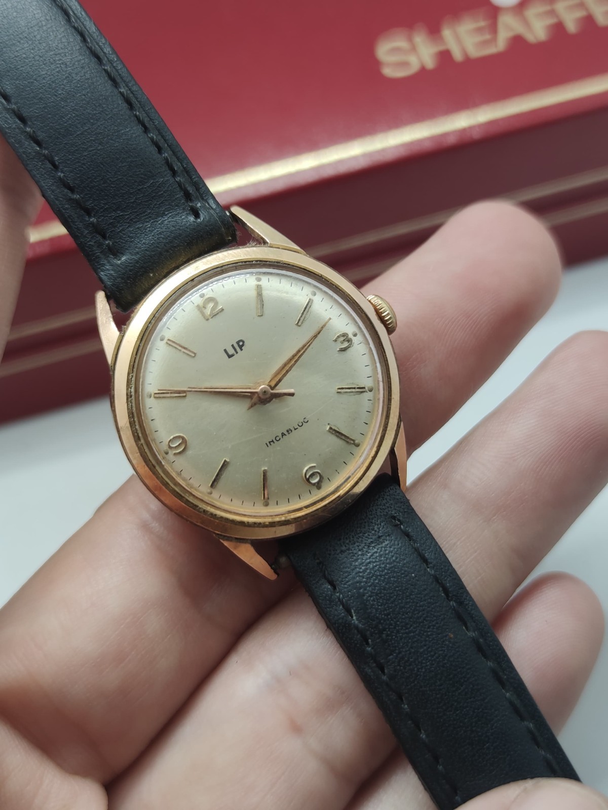 1950s Vintage Watch LIP Manual wind Swiss MADE tropical Dial 32mm