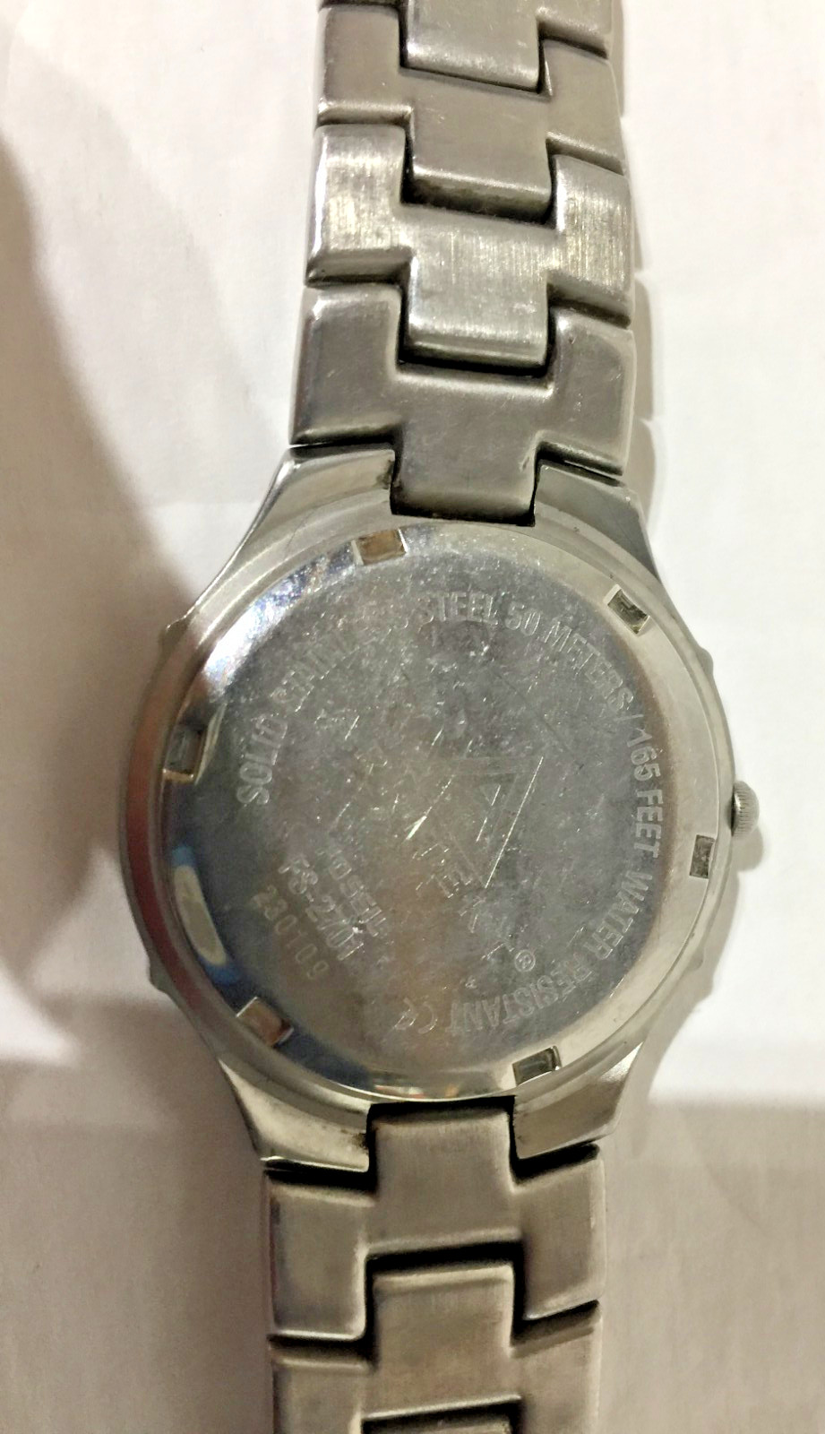 Fossil Arkitekt Watch Men 36mm Blue Dial Stainless Steel FS-2701 New Battery!