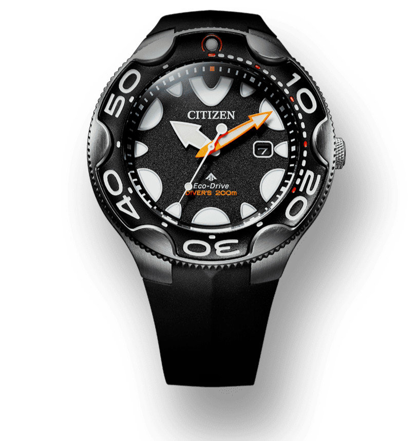 CITIZEN PROMASTER MARINE BN0230-04E Eco-Drive Diver’s Watch 200m Orca Black