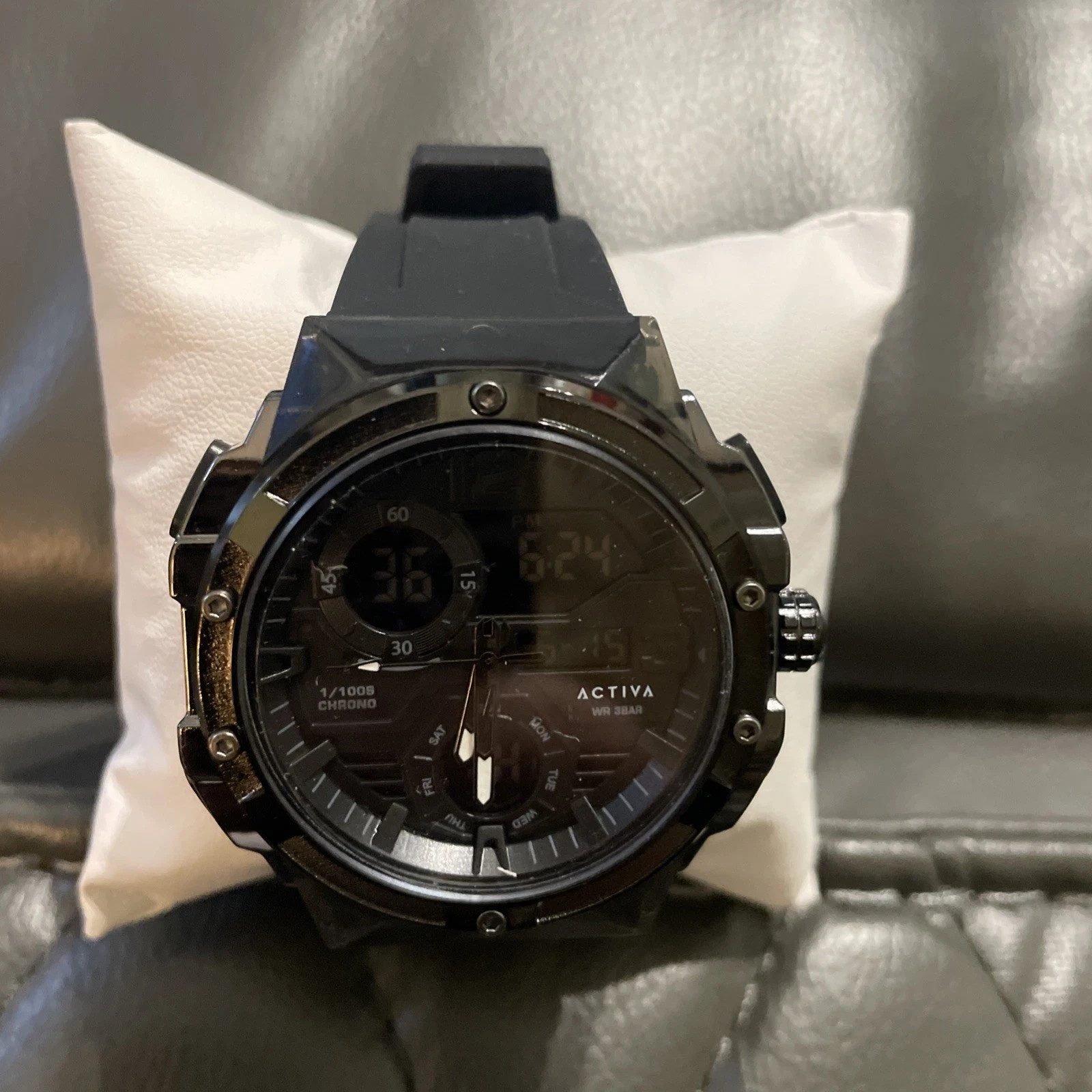 Activa x Invicta Digital Men’s Watch – 51mm Black (ACW8118-003) New In Box