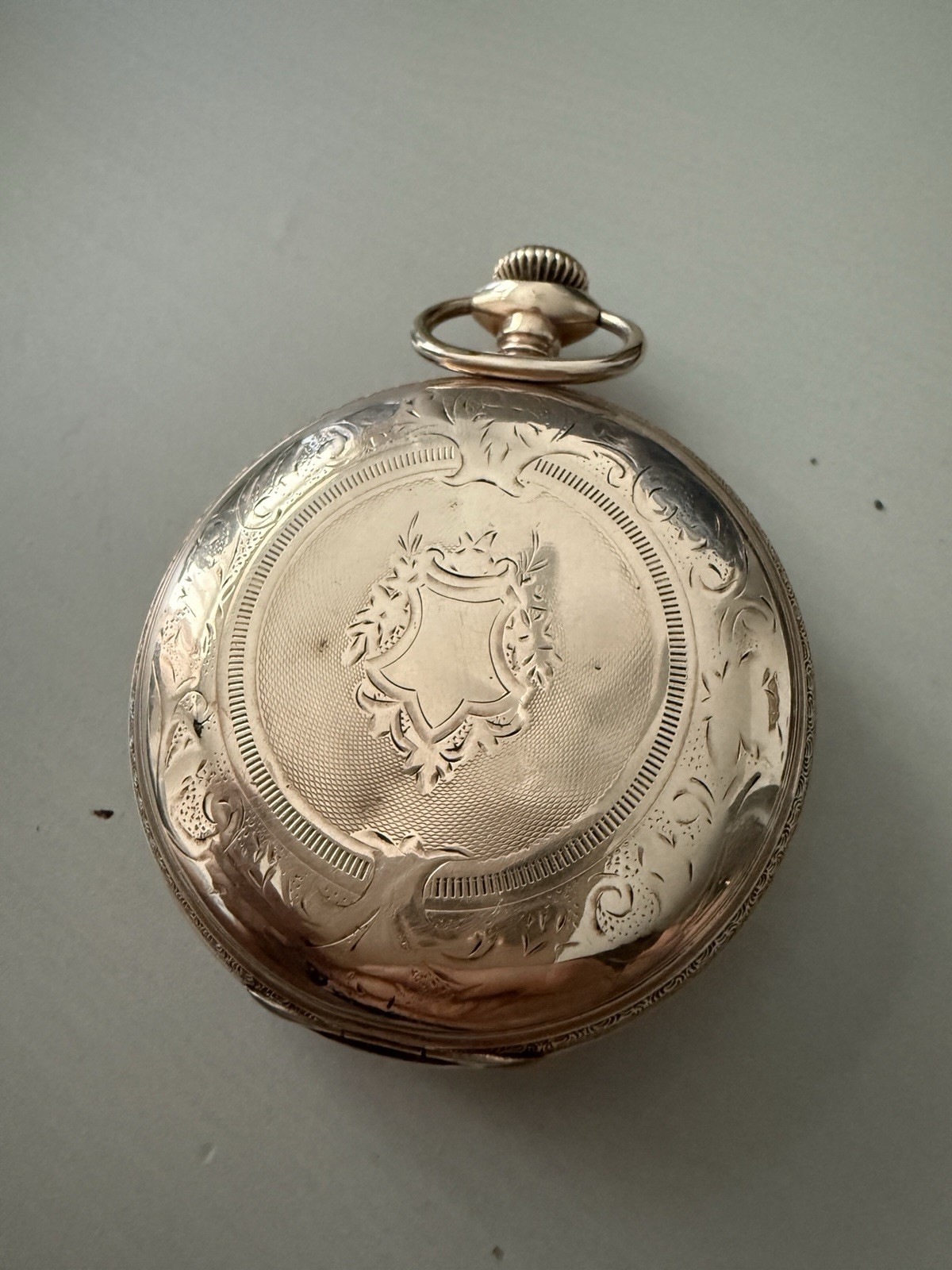 18s Full Hunter 20 Years Gold Filled Pocket Watch Scrap Parts