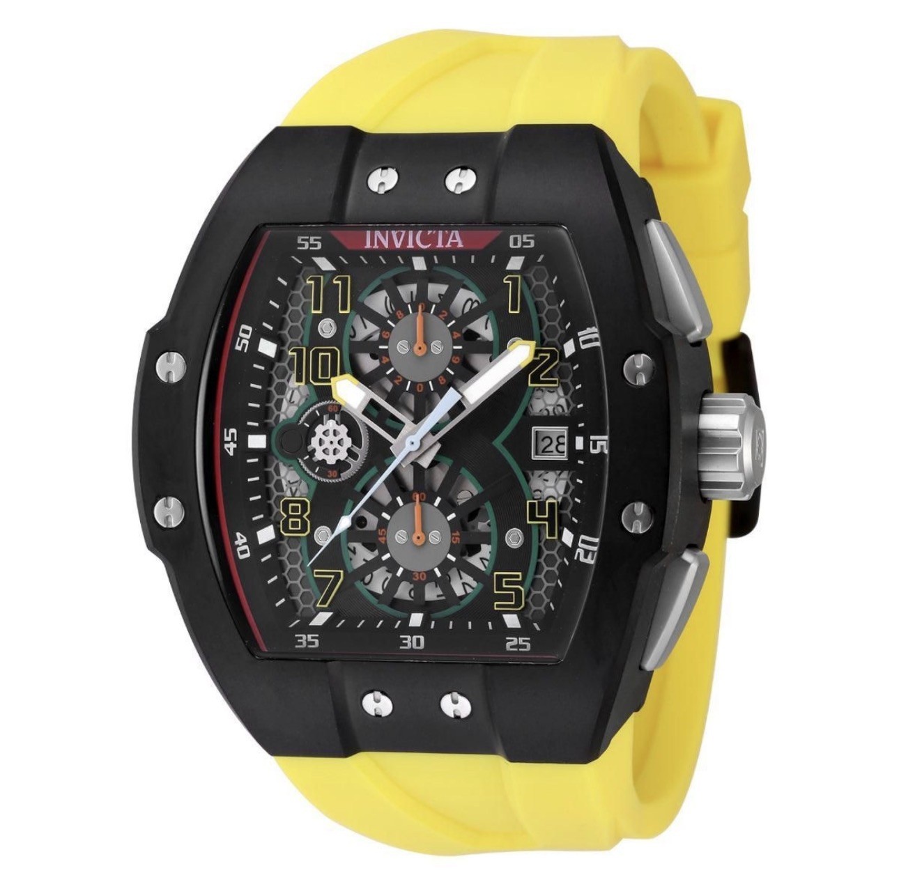 🔥Invicta Racing Gridlock Yellow Dial Men’s Watch 48337 🔥$159 @ Costco