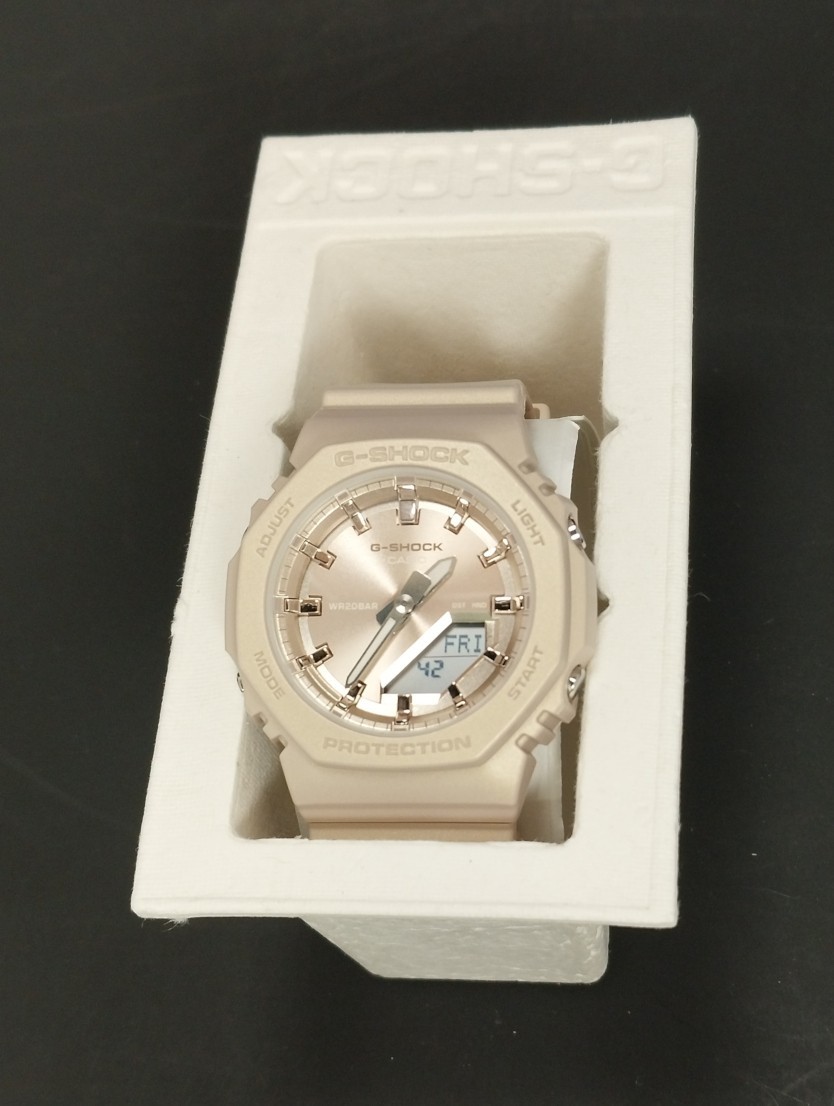 CASIO G Shock GMA P2100ST 9ACR Women’s Watch Yellow Resin Shock Resistant New