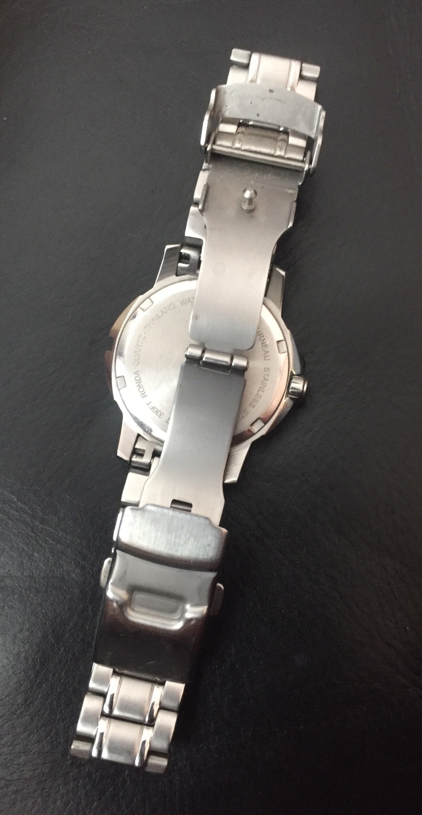 Ladies Tourneau Corporate Collection Steel Silver Dial Bracelet Watch