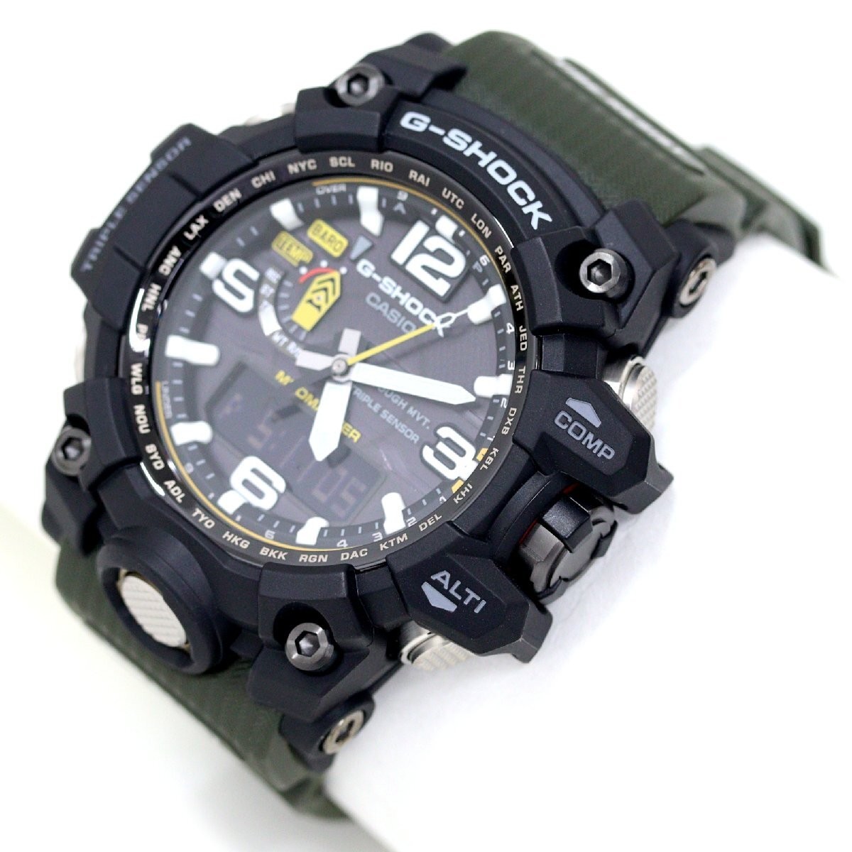 Casio G SHOCK Mudmaster GWG 1000 Watch Radio Solar Quartz Men’s
