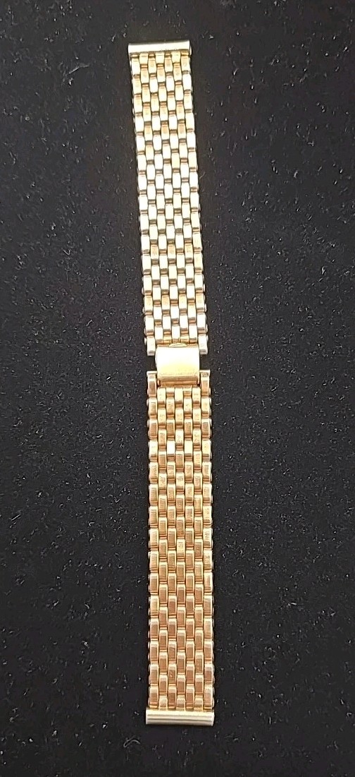 Extremely Rare Men’s 12k EDK Rose Gold Filled Watch Band Excellent 👌👍 36.7 G