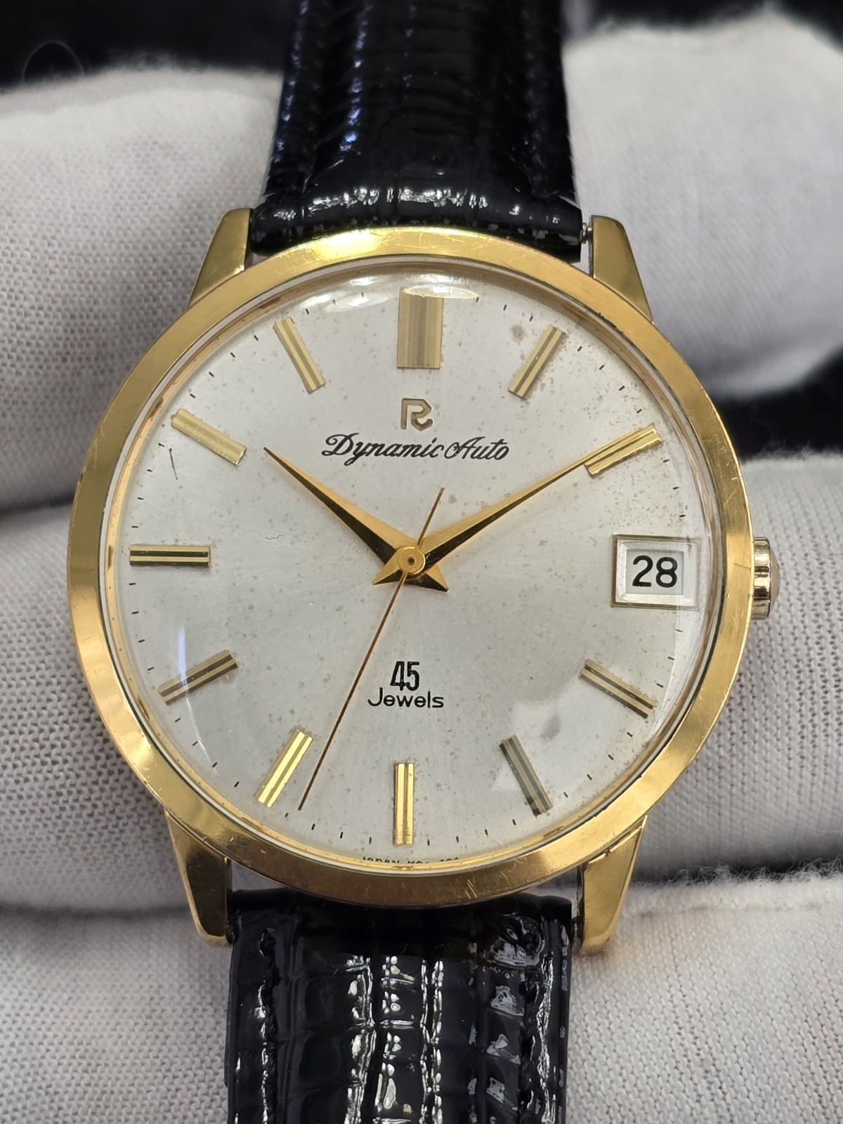 Rare Vintage 1960s RICOH Dynamic Auto 45 Jewel Automatic Gent’s Watch