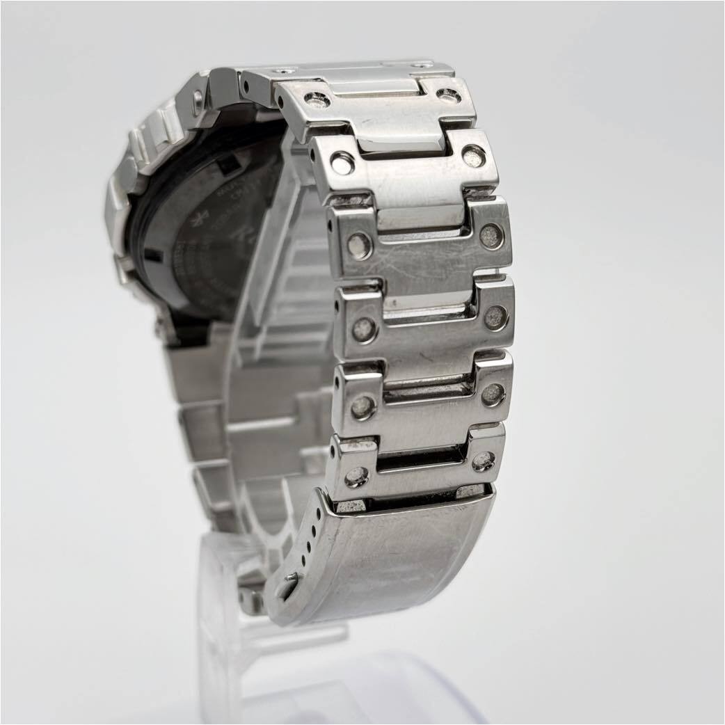 CASIO G-SHOCK GMW-B5000D-1JF Full Metal Solar Bluetooth Watch Men Black In hand