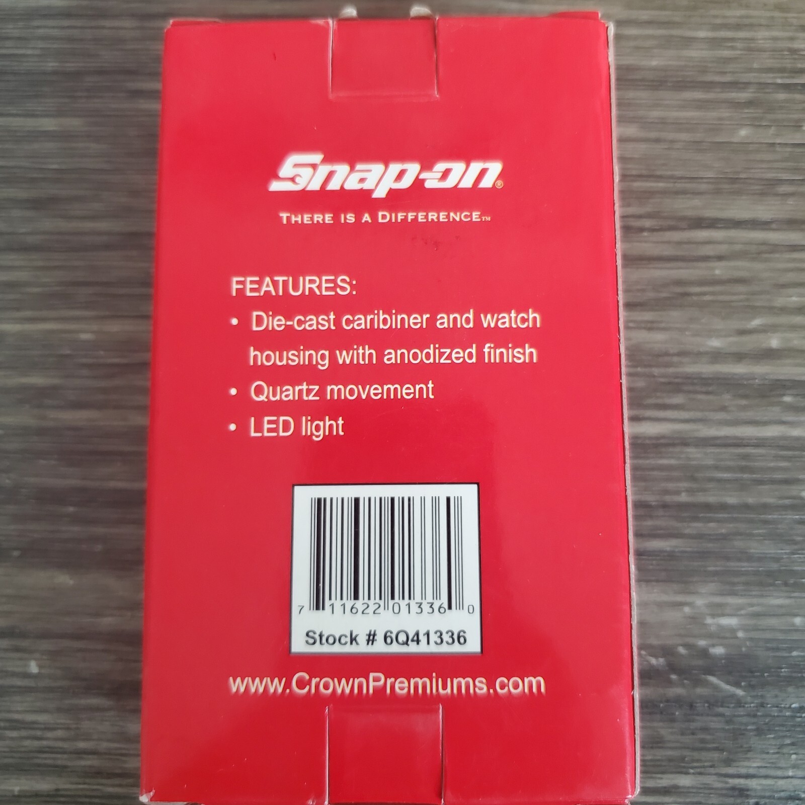 NOS Snap-on Tools Caribiner Watch Quartz Collectible Promo – NEEDS BATTERIES