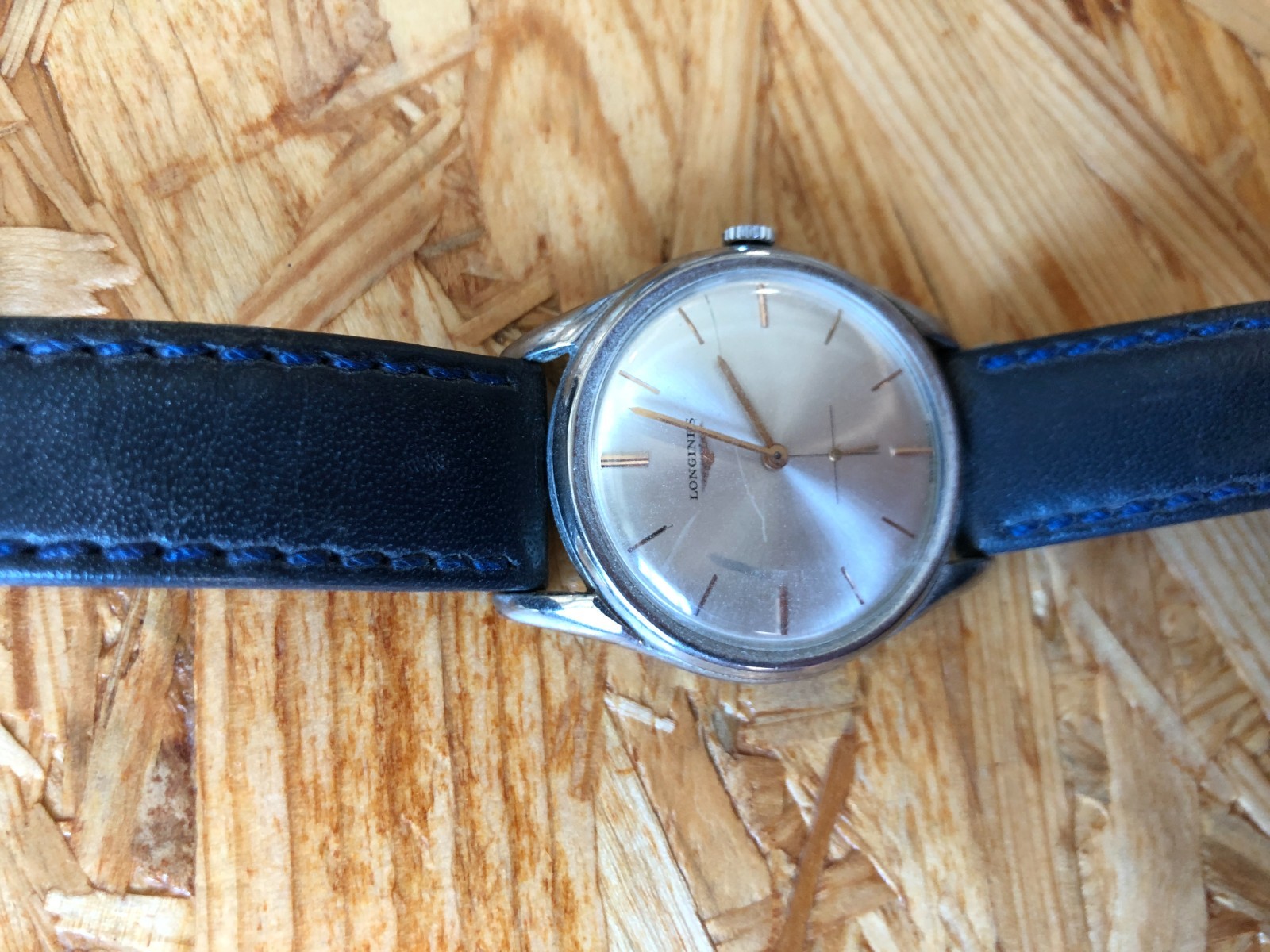 LONGINES cal.30L SUB-SECOND mechanical watch movement defect.
