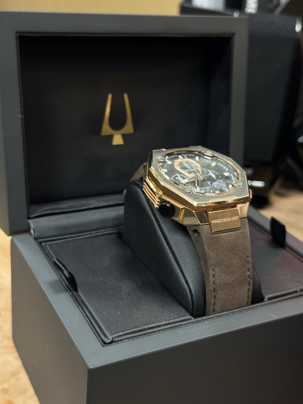 Bulova Precisionist X Men’s Brown Watch – 98B356