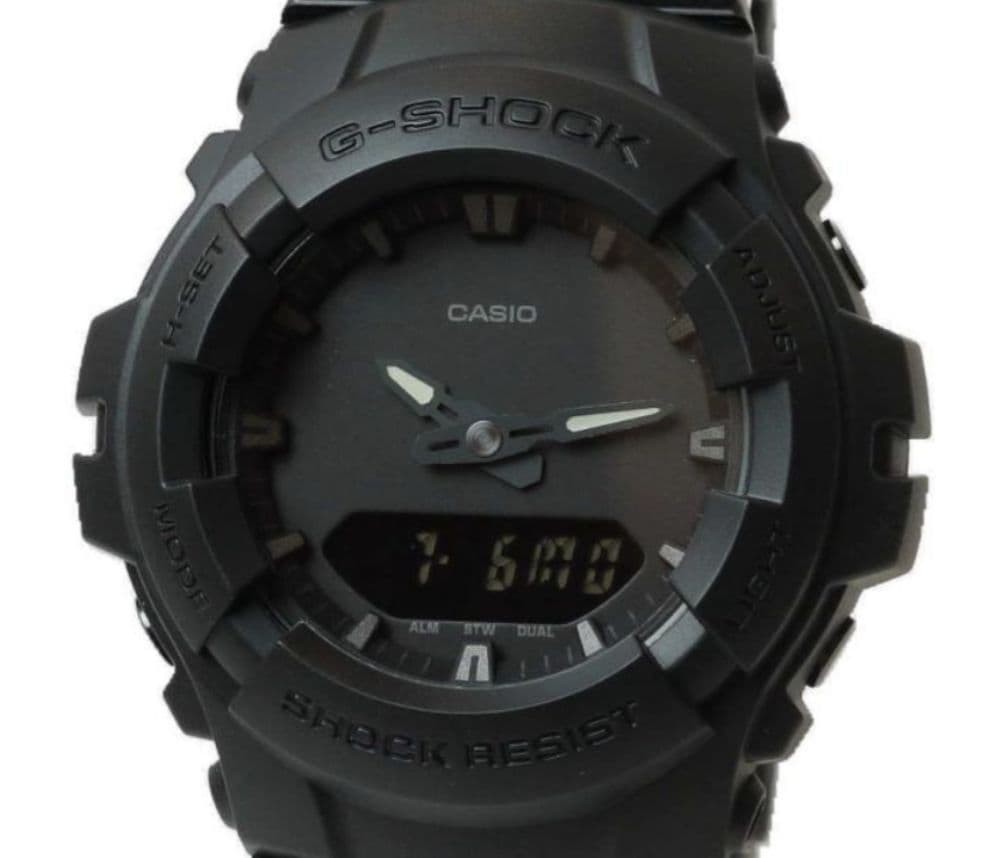 CASIO G Shock Black G 100BB