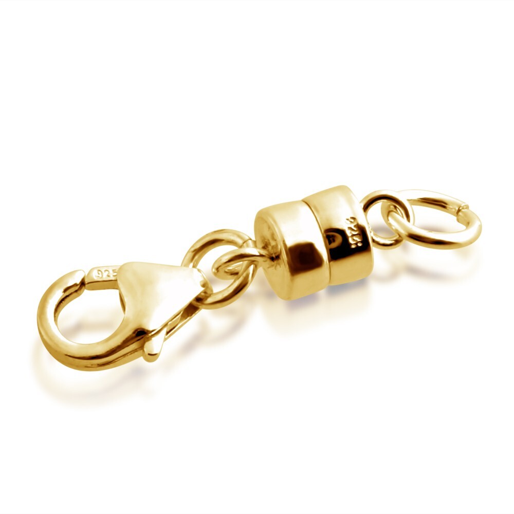 Azaggi Gold Plated Magnetic with Jump Ring and Lobster Claw Clasp M0684G