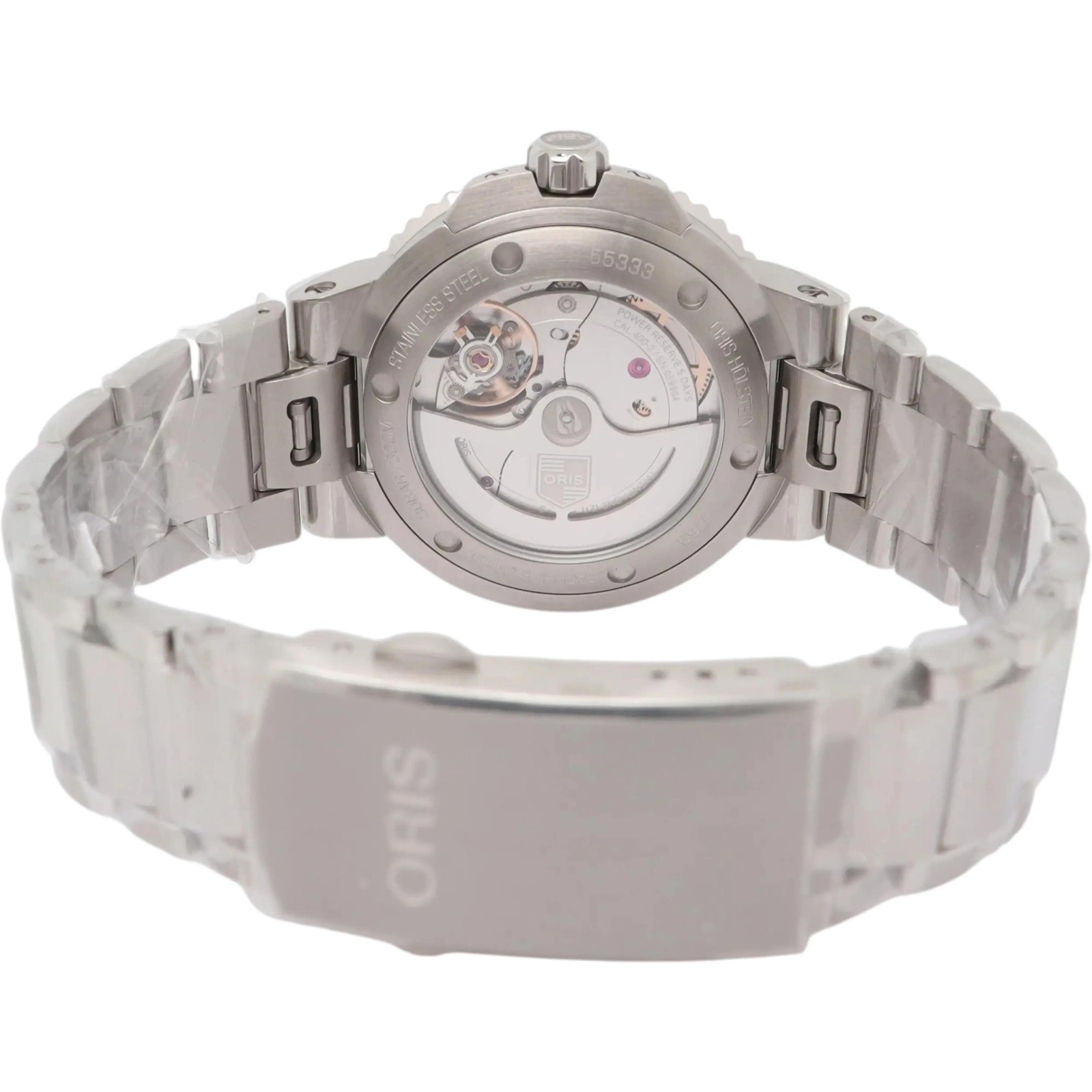 Oris Aquis Date 41.5mm Steel Ceramic Blue Watch 01 400 7769 4135-07 8 22 09PEB