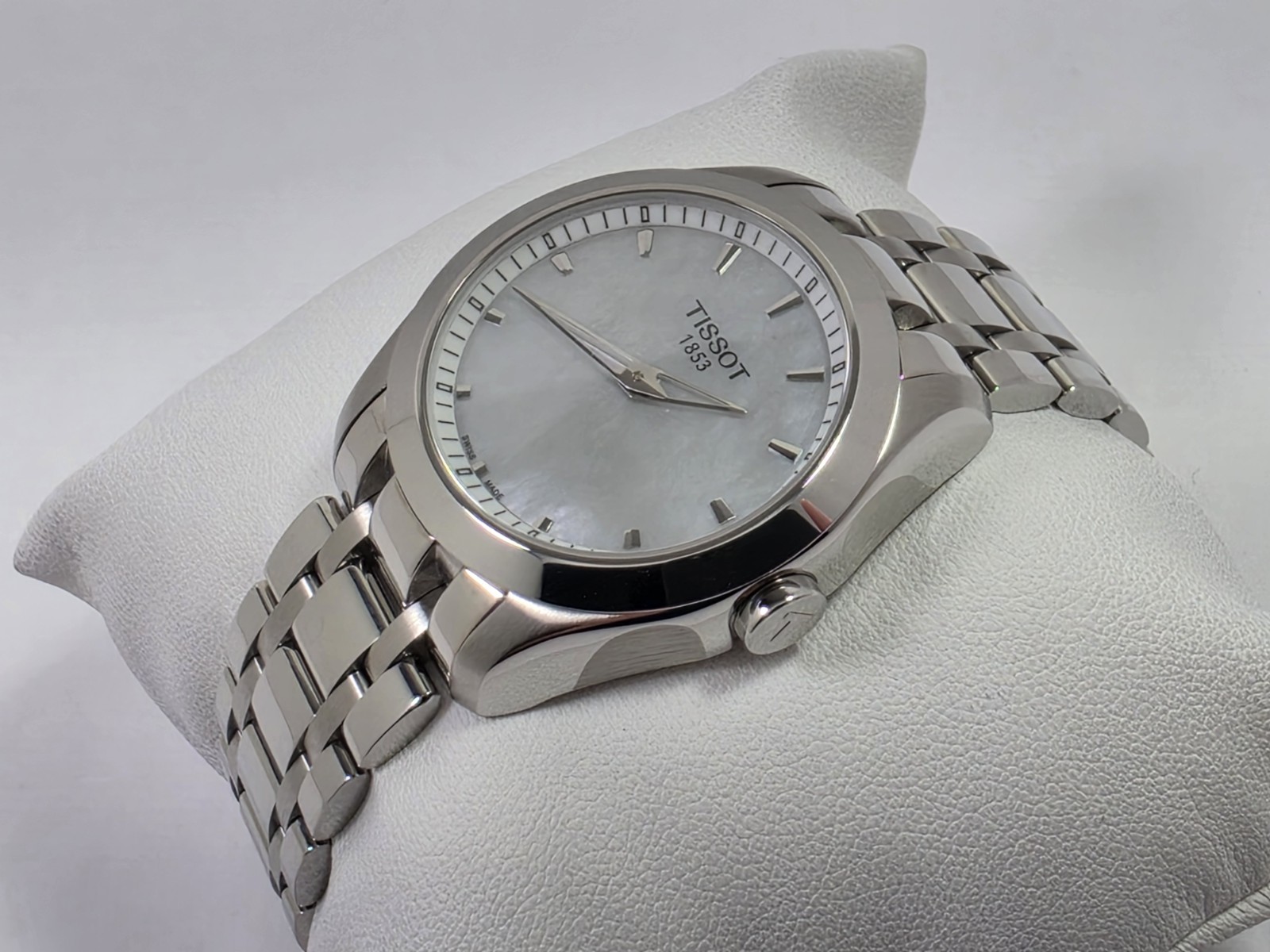 Tissot Couturier Secret Date Quartz Stainless Steel Ladies Watch T0352461111100