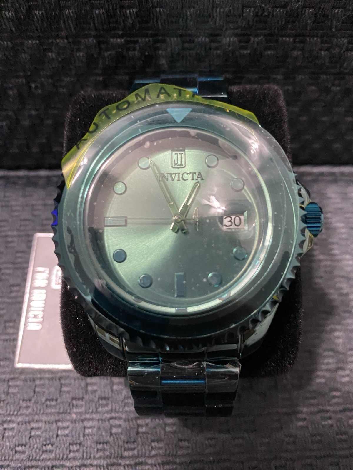 Invicta 47mm Jason Taylor Pro Diver LE Automatic Green Tone Watch, Model #38049