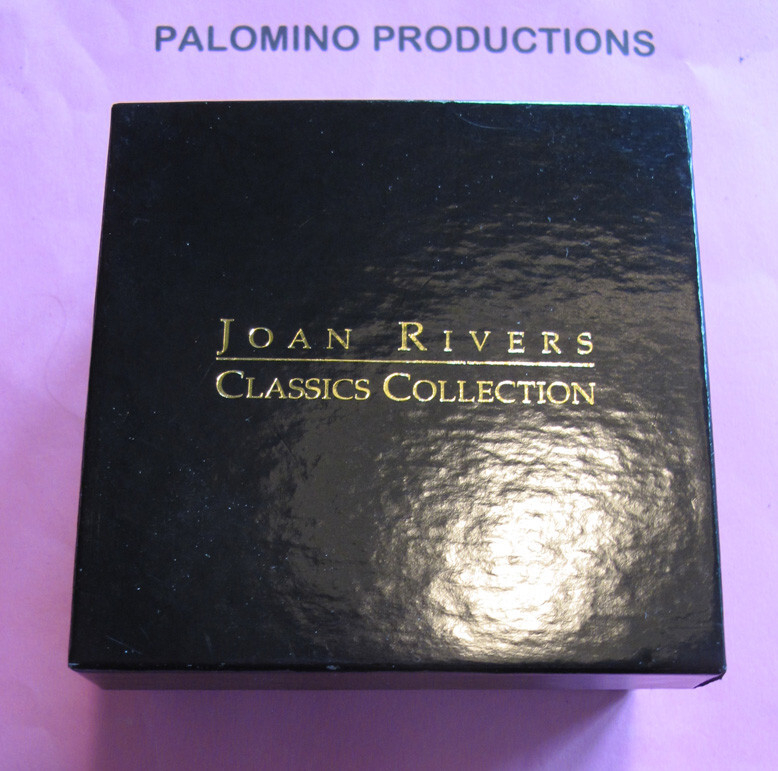 Joan Rivers Watch Double Wrap GT Curb Link 25th Anniversary Vintage W Box FREE H