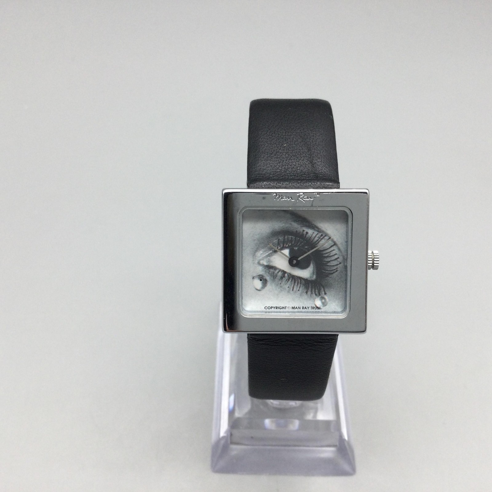 Akteo Man Ray Glass Tears Watch Womens 26mm Art Dial Swiss New Battery