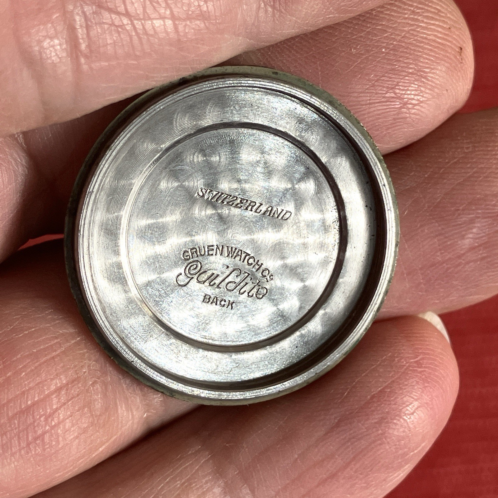 Gruen Veri-Thin Precision Pan American Mechanic Watch Vintage 24HR Dial