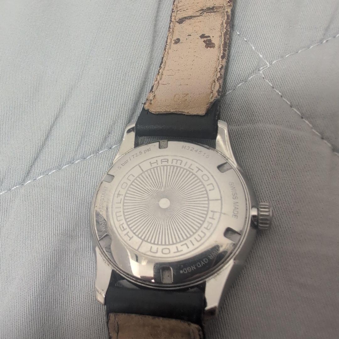 HAMILTON JAZZMASTER GENT QUARTZ H32451731 Stainless Steel 40mm Black Dial