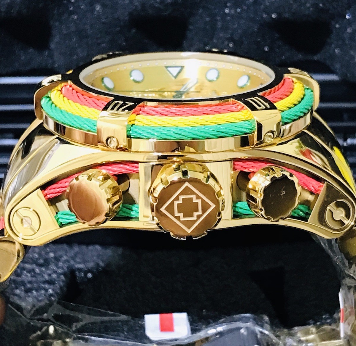 Invicta Bolt Zeus Limited Edition ￼Watch All ￼Gold In Stainless Steel ￼58mm