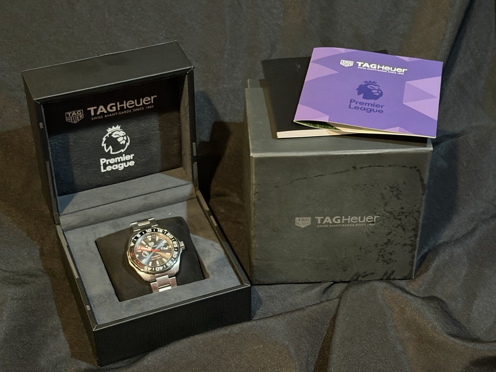 TAG HEUER Aquaracer Caliber 5 WAY201D Premier League Edition Automatic Watch