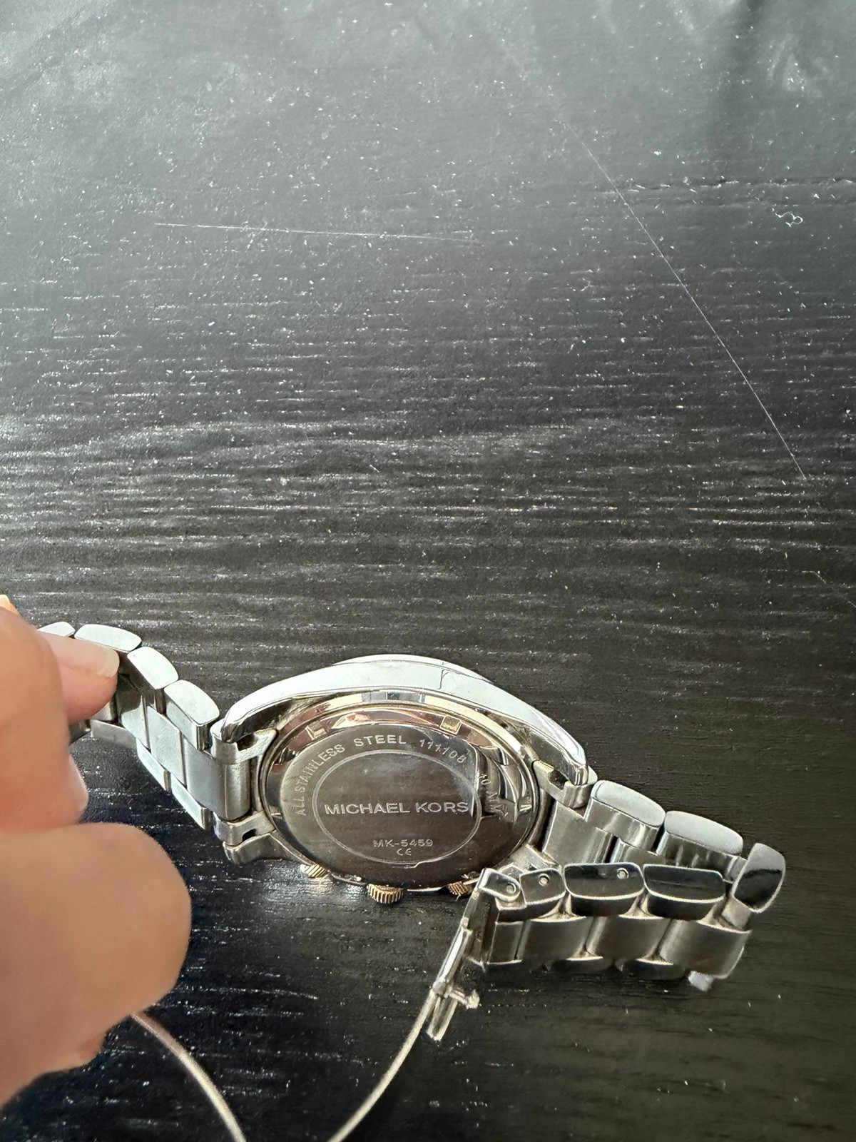 Michael Kors Blair MK5165 Silver Stainless Steel Women’s Watch. Needs Battery