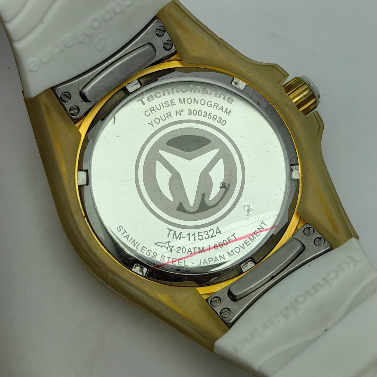 Technomarine Cruise Monogram TM115324 200M Day/Date Limited Edition Unisex Watch