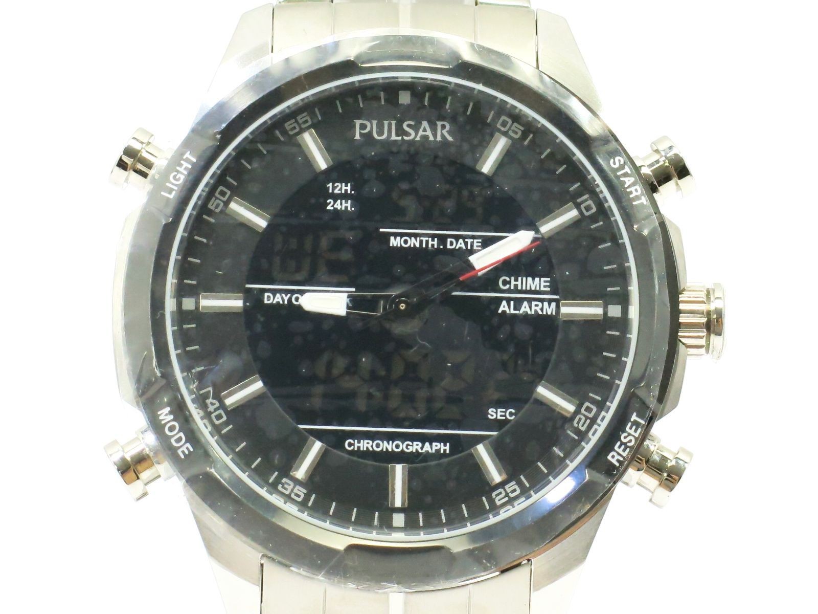 Seiko Pulsar wristwatch Z021 X004 men’s solar SEIKO 18715211