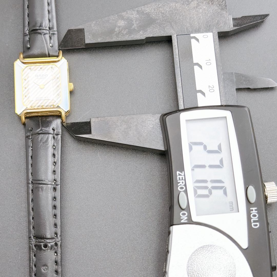 Rado Florence Silver Quartz Ladies Watch Retro Vintage Japan 071623